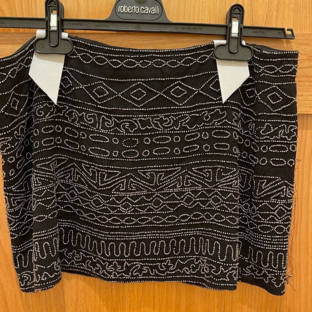 Gryphon NY beaded mini skirt